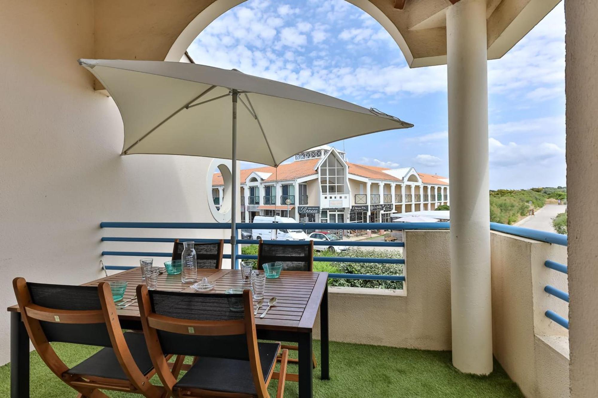 Un Balcon A La Mer - Studio Vue Sur Mer Brétignolles-sur-Mer Εξωτερικό φωτογραφία