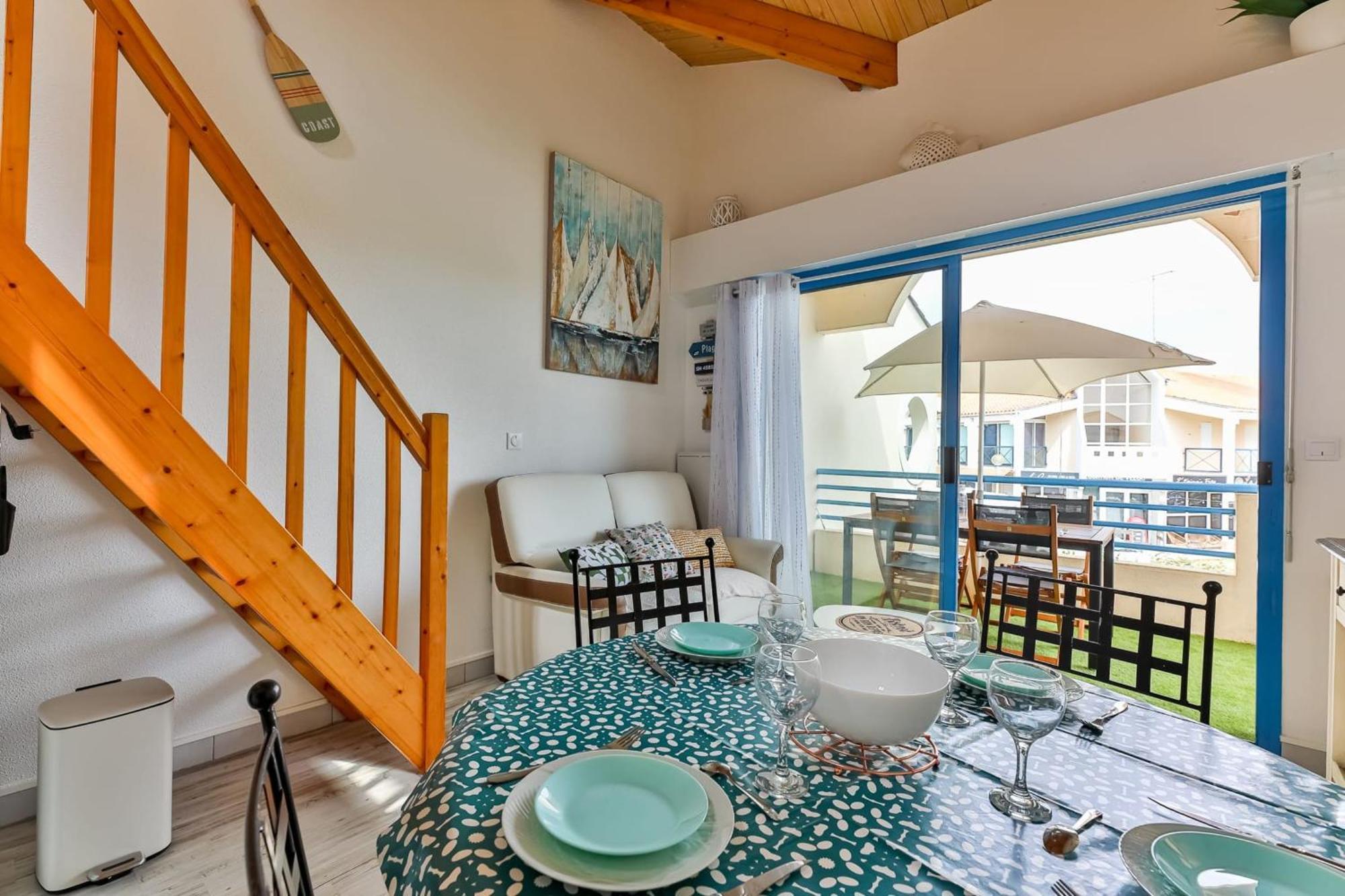 Un Balcon A La Mer - Studio Vue Sur Mer Brétignolles-sur-Mer Εξωτερικό φωτογραφία